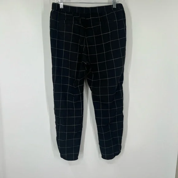 Marine Layer Allison Pants Windowpane Cropped - Picture 4 of 6